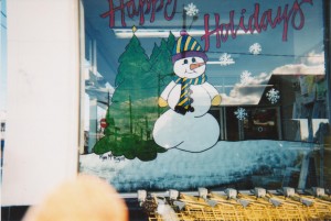 No Frills - Happy Holidays Snowman