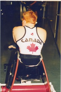 Paralympic Team Competition Uniform back view